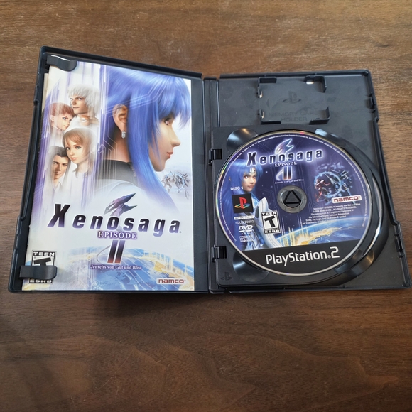 Xenosaga Episode II for PlayStation 2 - Blue Cover - Picture 2 of 6